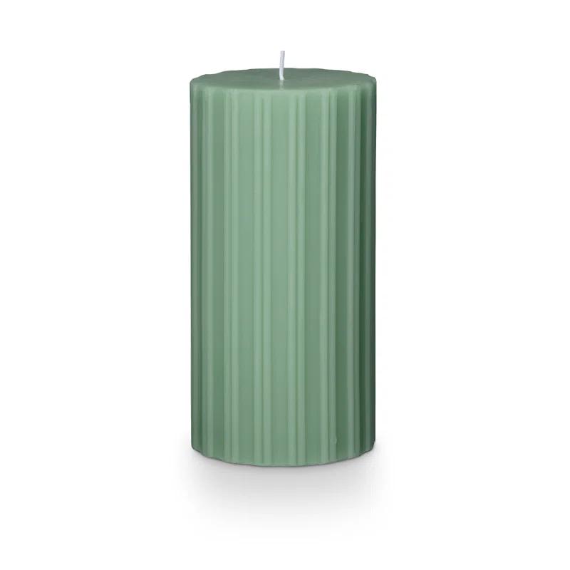 Selin Hinoki Sage Pillar Candle