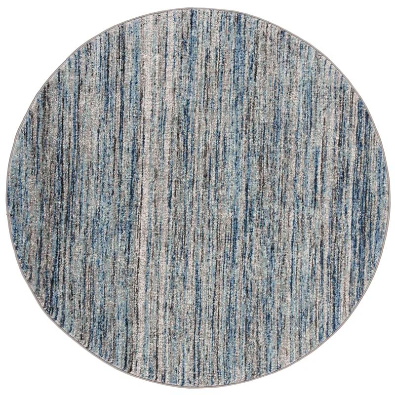 Highland Dunes Woodcreek Performance Abstract Rug