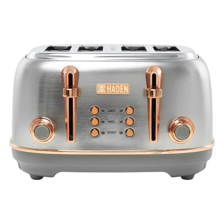 HADEN Heritage 4-Slice Wide Slot Toaster