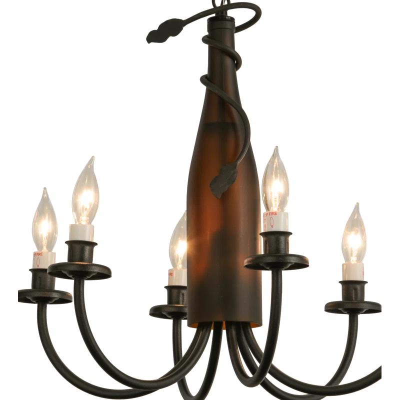 Meyda Lighting Tuscan Vineyard 6 - Light Classic / Traditional Chandelier