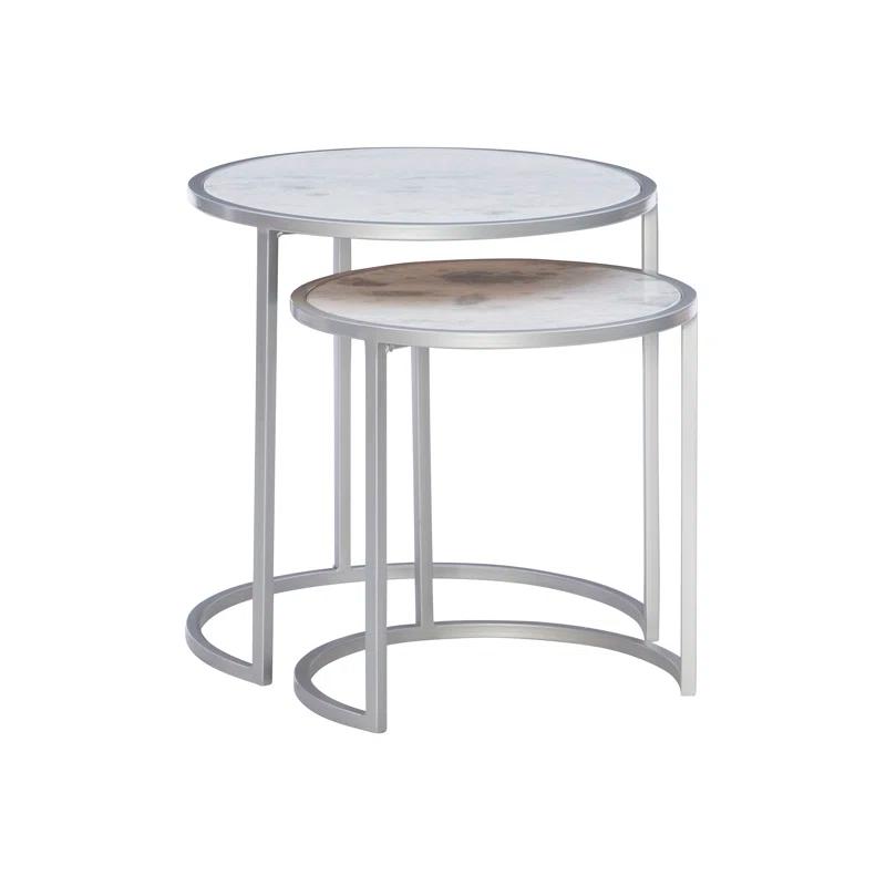 Marble Top Nesting Tables