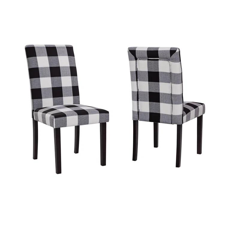 Gracie Oaks Gossner Montgomery Upholstered Parsons Dining Chair (Set of 2)