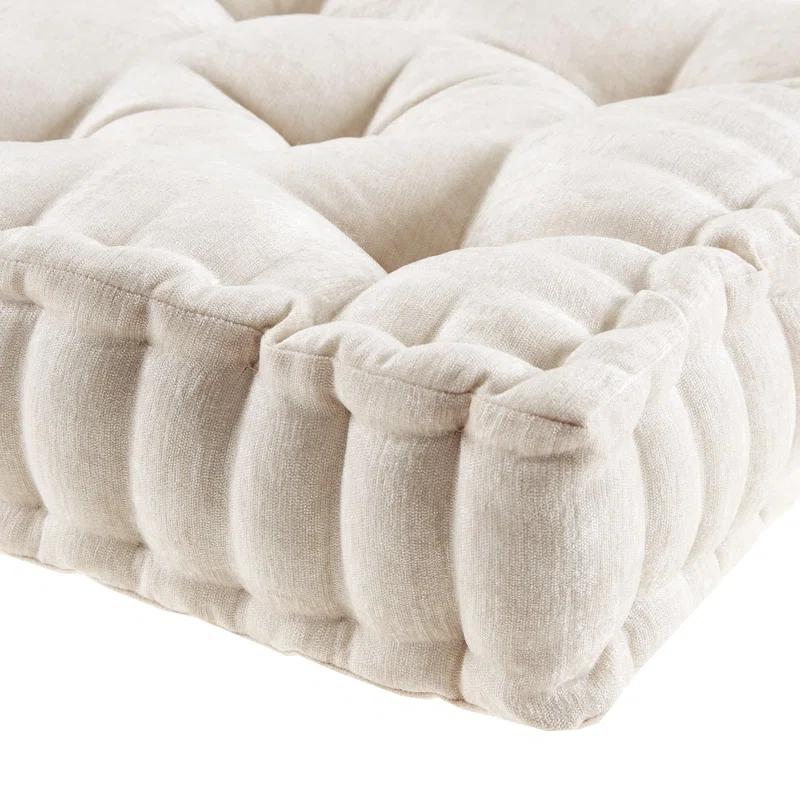 Intelligent Design Azza Poly Chenille Square Floor Pillow Cushion