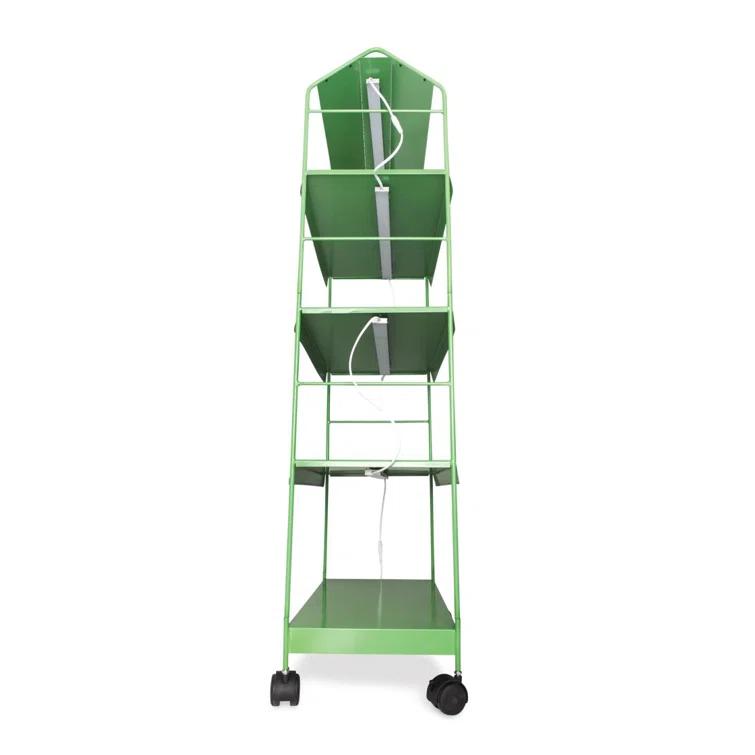 Gardener's Supply Company Agie LED Grow Light Standing Shelf