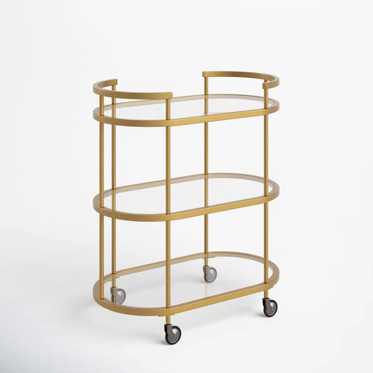 Rosario Metal Bar Cart