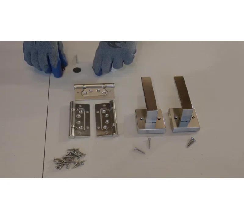 SARTODOORS 2466 Solid + Manufactured Wood Paneled French Doors