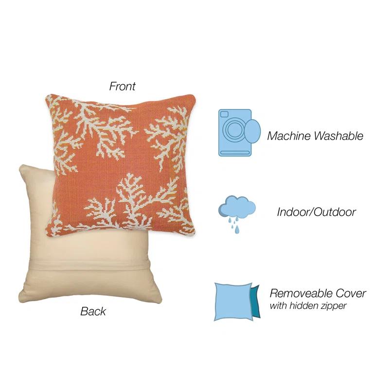 Liora Manne Marina No Decorative Addition Indoor/Outdoor Throw Pillow