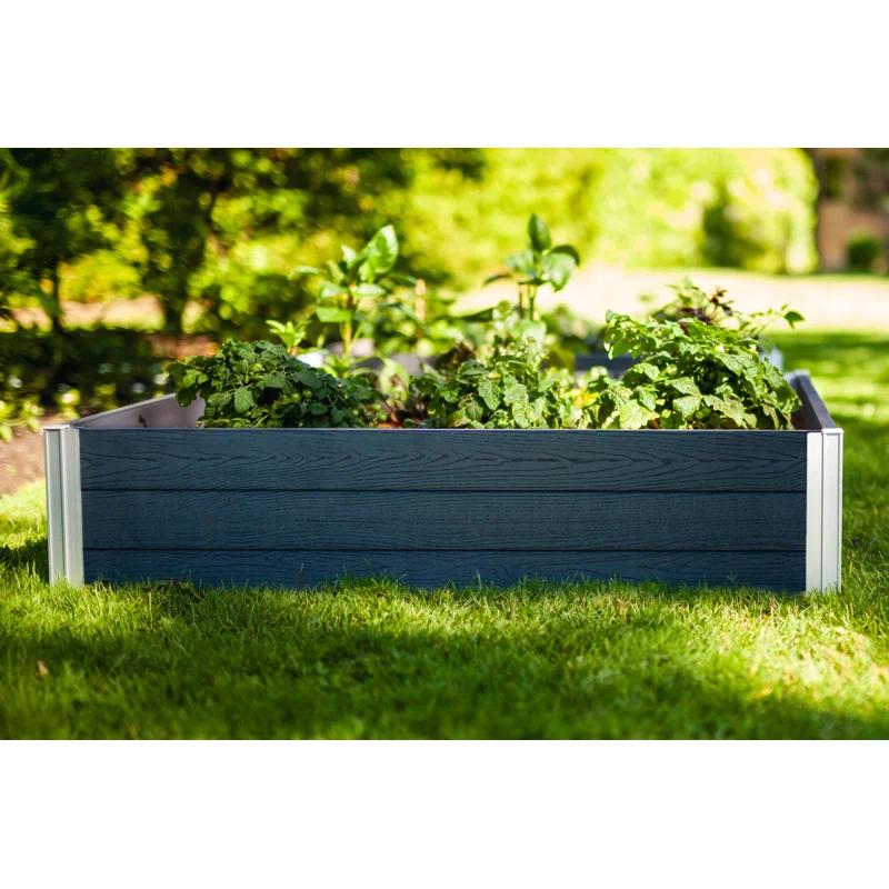 Vita Urbana 4 ft x 4 ft Vinyl Raised Garden Bed