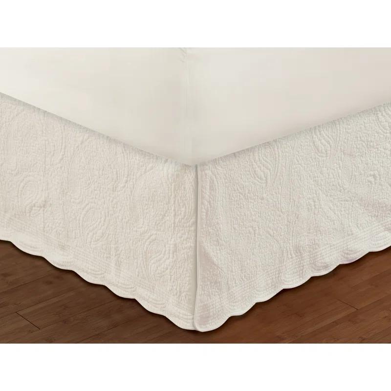 DUMODY Tailored Bed Skirt