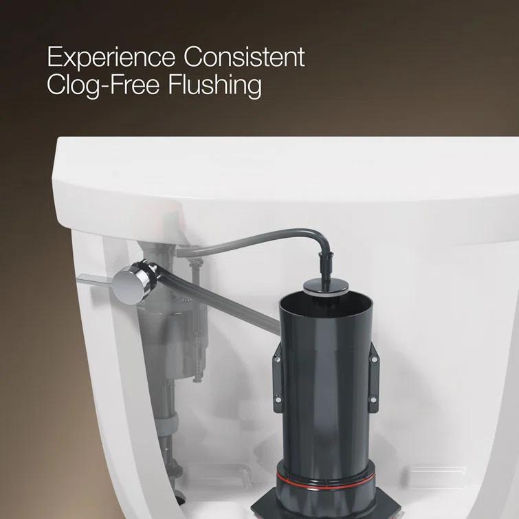 Wellworth® 1.28 GPF Water Efficient Round Two-Piece Toilet (Seat Not Included)