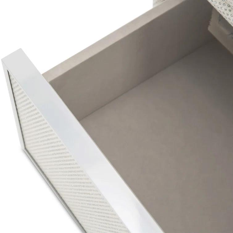 Michael Amini Glimmering Heights Swivel Lingerie Chest