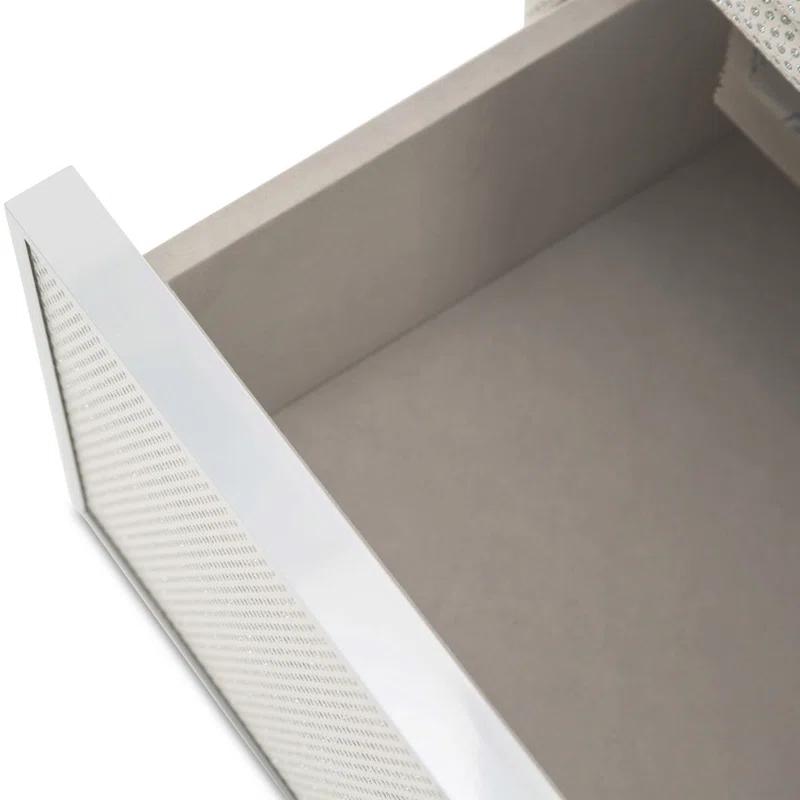 Michael Amini Glimmering Heights Swivel Lingerie Chest