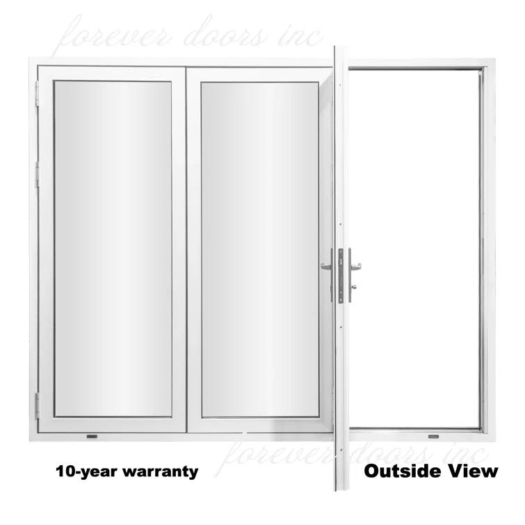 FOREVERDOORS Foever Doors 3 Panel, Folded Out, Folding Patio Door, Aluminum Folding Door