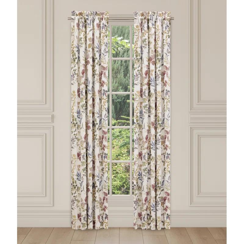 Royal Court Rosewood Elwood Curtain Panel Pair