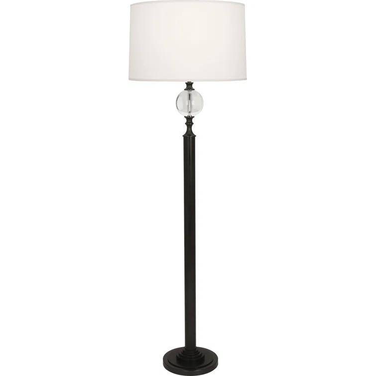 Robert Abbey Celine 62.9'' Deep Patina Bronze Traditional Floor Lamp