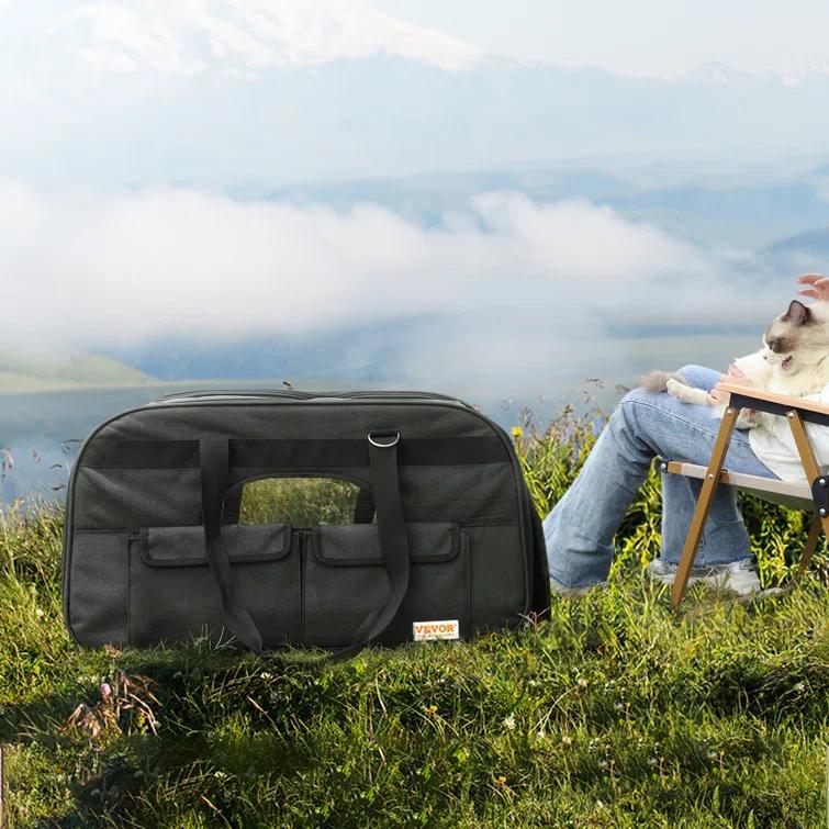 VEVOR Fabric Soft-Sided Crate with 1 Door