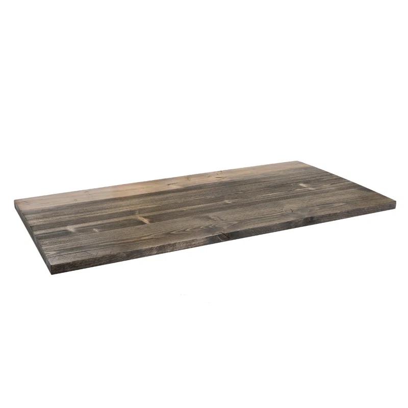 Pipe Decor 24 In. X 48 In. X 1.25 In. RESTORE Office Desk Wood Top