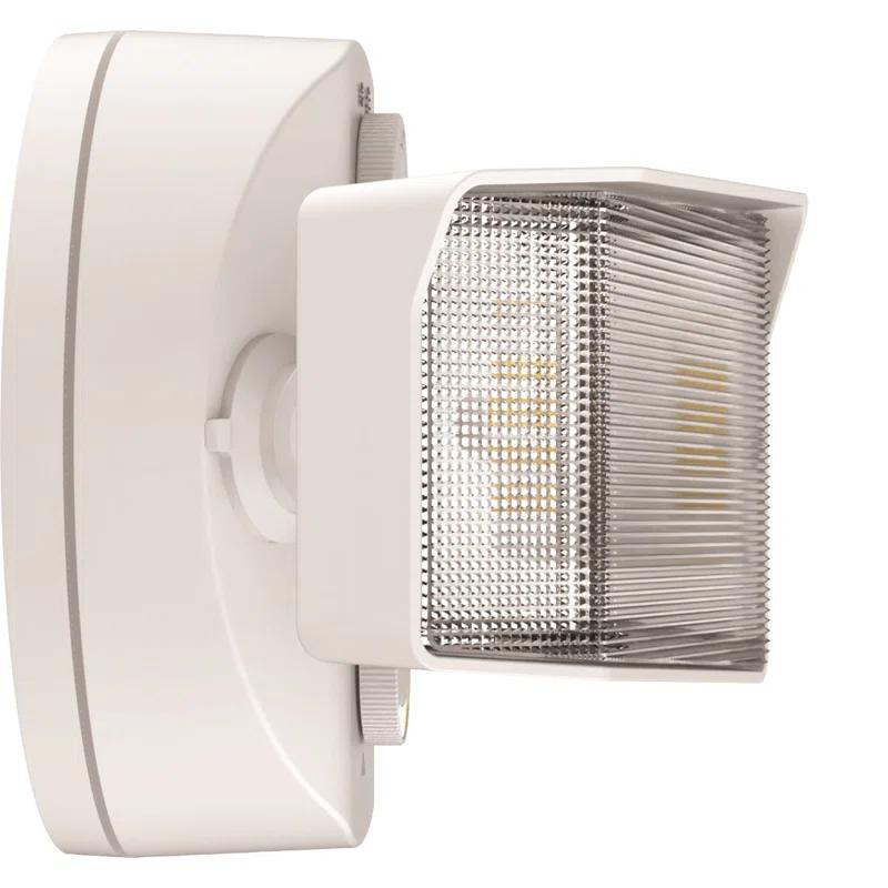 Lithonia Lighting 2 - Head Hardwired Dusk to Dawn Outdoor Security Flood Light