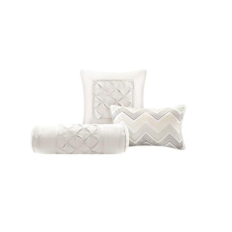 Madison Park Laurel 7 Piece Tufted Comforter Set