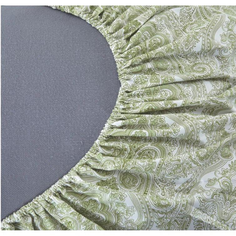 Spirit Linen Sateen Paisley Sheet Set