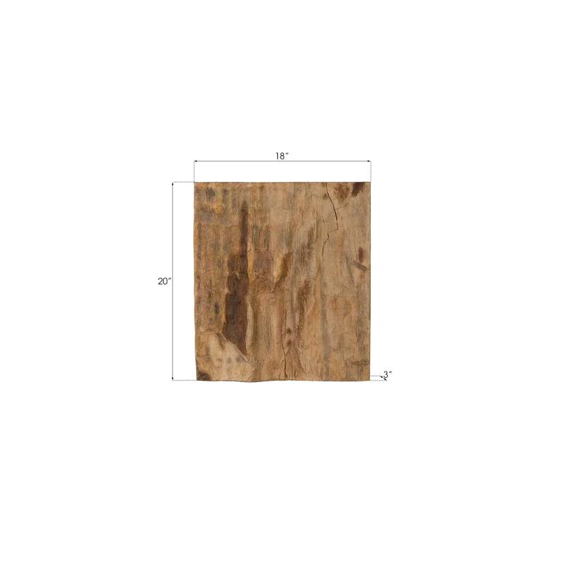 Cast Naturals Petrified Wood Wall Décor