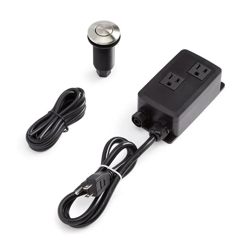 Signature Hardware Air Switch Button for Garbage Disposal