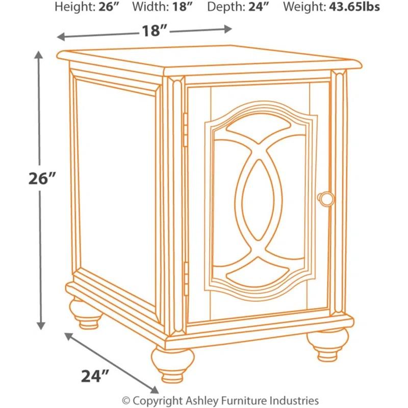 End Table with Storage