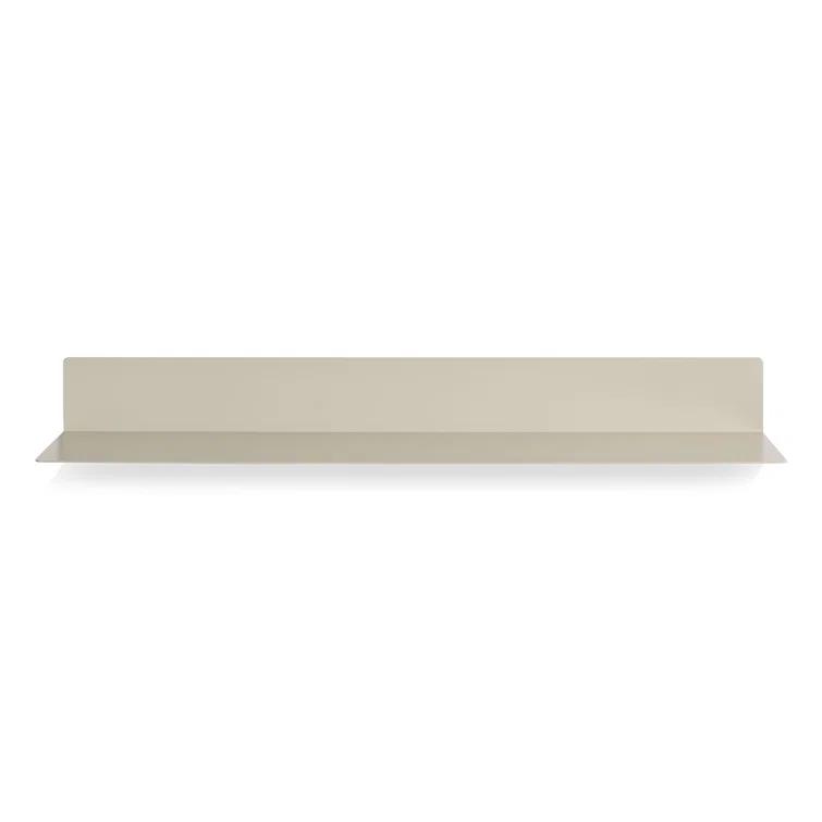 Minimalist Putty Steel Welf Large Wall Shelf, 40" W