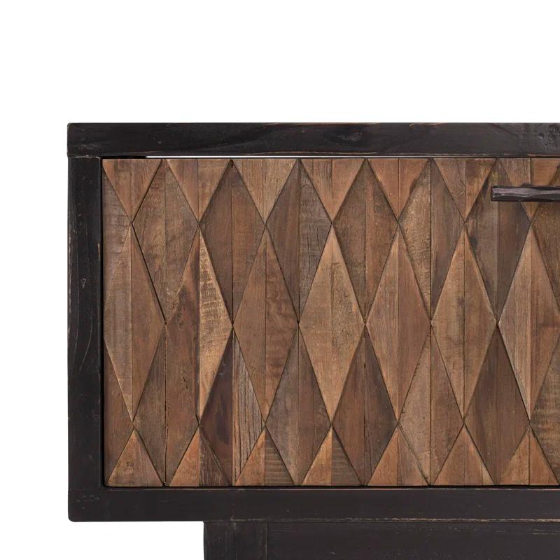 Classic Home Anton Reclaimed Wood Coffee Table with Drawers