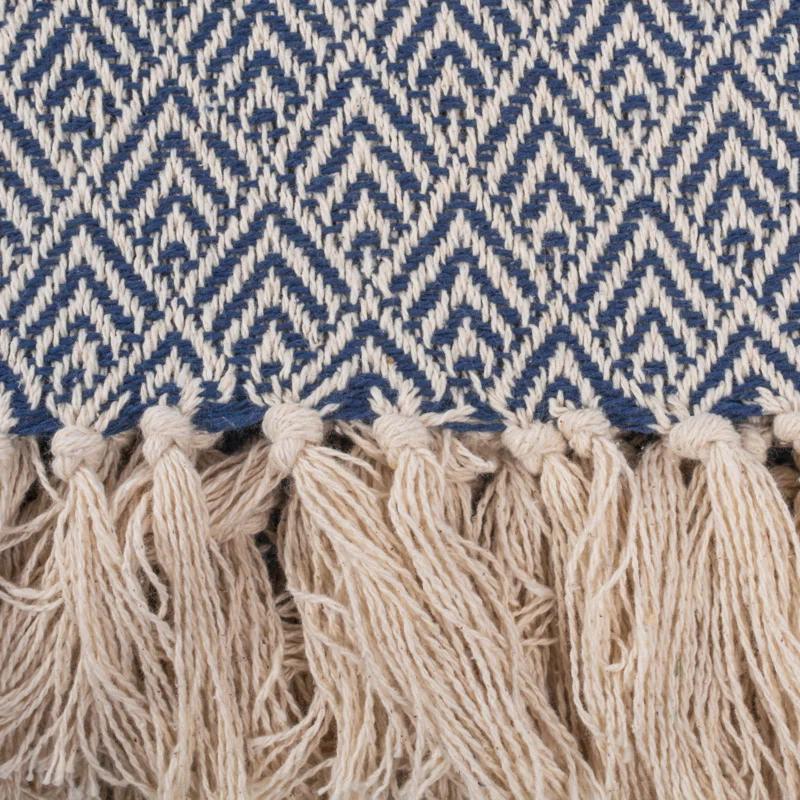 Design Imports Hand Woven Throw Blanket