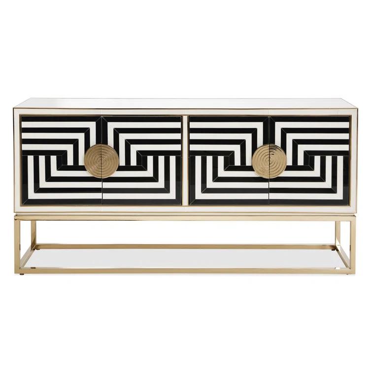 Op Art 64'' Sideboard