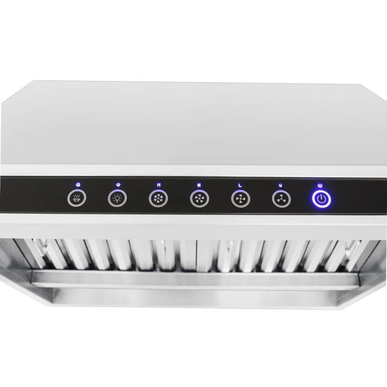 ProLine Range Hoods PROLINE 36" 1000 CFM Ducted Under Cabinet Range Hood in Brushed Stainless Steel PLJW 102.36