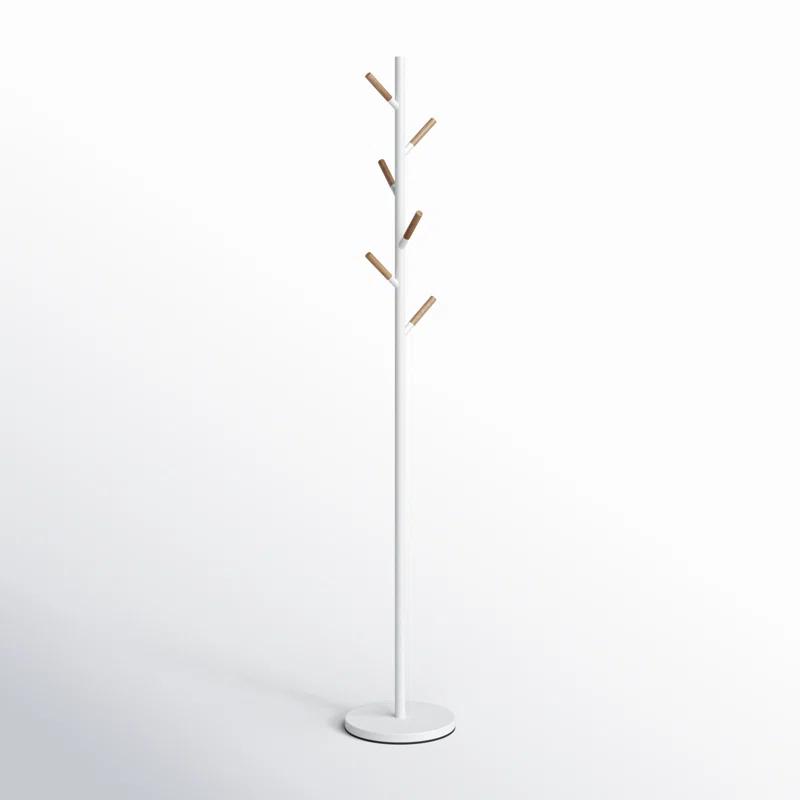 Yamazaki Home Coat Hanger, Steel, Weighted Base