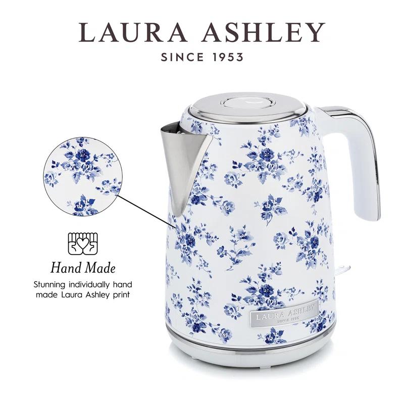VQ Laura Ashley 1.7 Liter Jug Kettle, China Rose