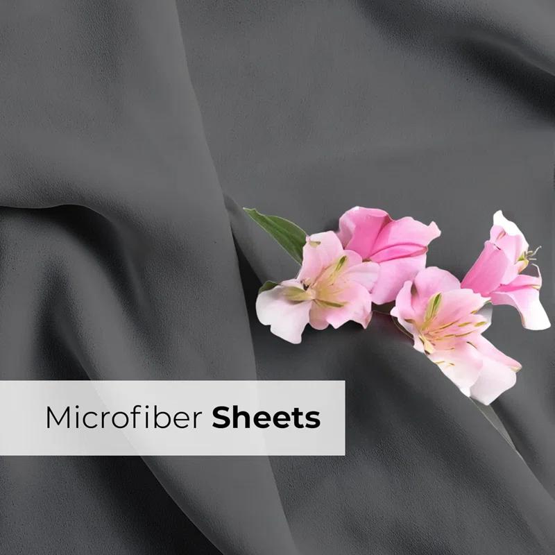 CGK Linens 6 Piece Extra Deep Pocket Ultra Soft & Cooling Sheet Set