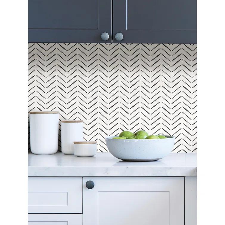 Mistana™ Duell Peel & Stick Geometric Roll