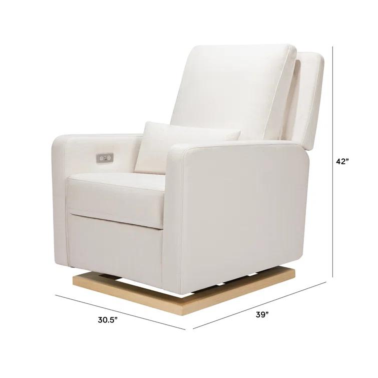 Sigi Electronic Recliner And Glider In Eco-Performance Fabric With USB Port | Water Repellent & Stain Resistant