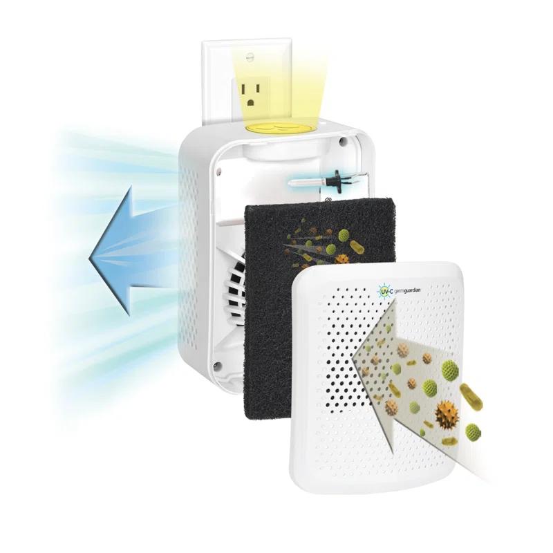 Guardian Technologies Personal Air Purifier with Activated Carbon/Charcoal Filter for 50 Cubic Feet