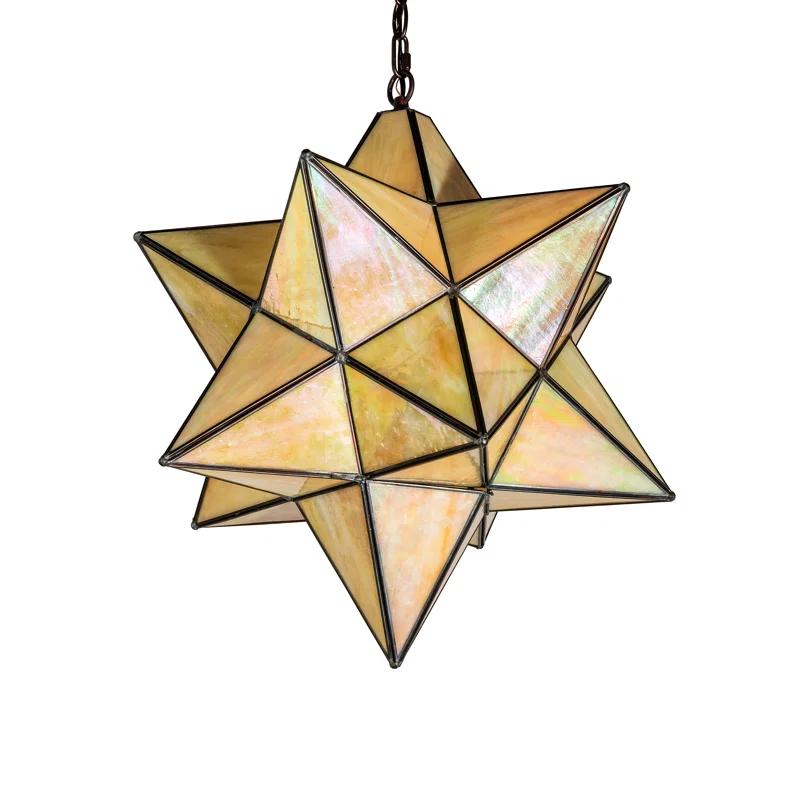 1 - Light Bronze Single Pendant