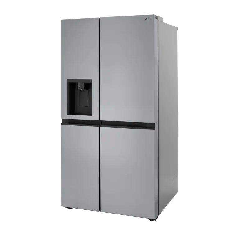 LG 23 Cu. Ft. Side-By-Side Counter-Depth Refrigerator With Smooth Touch Dispenser LRSXC2306S