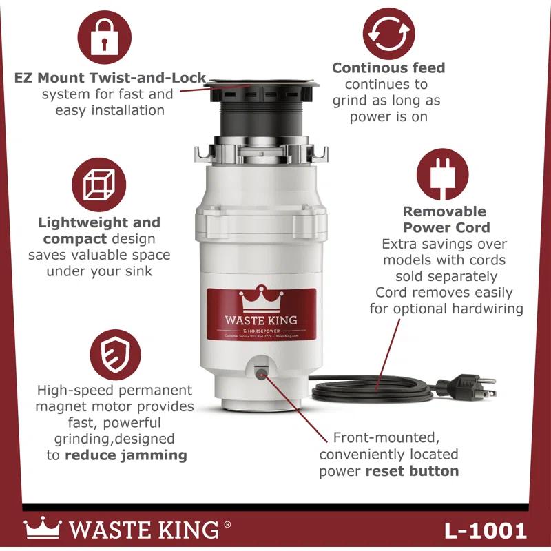 HP Continuous Garbage Disposal