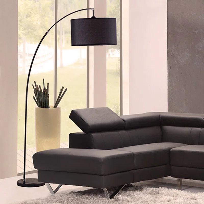 Hokku Designs 86" Tall Metal Floor Arc Lamp "Allegro", and