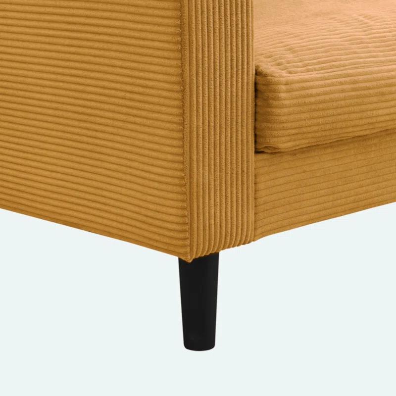 74" High Resilience Three Seater Sofa, Wooden Frame 3 Seat Sofa, Comfy ,   Modern Upholstered Sofa, Living Room Bedroom Apartment