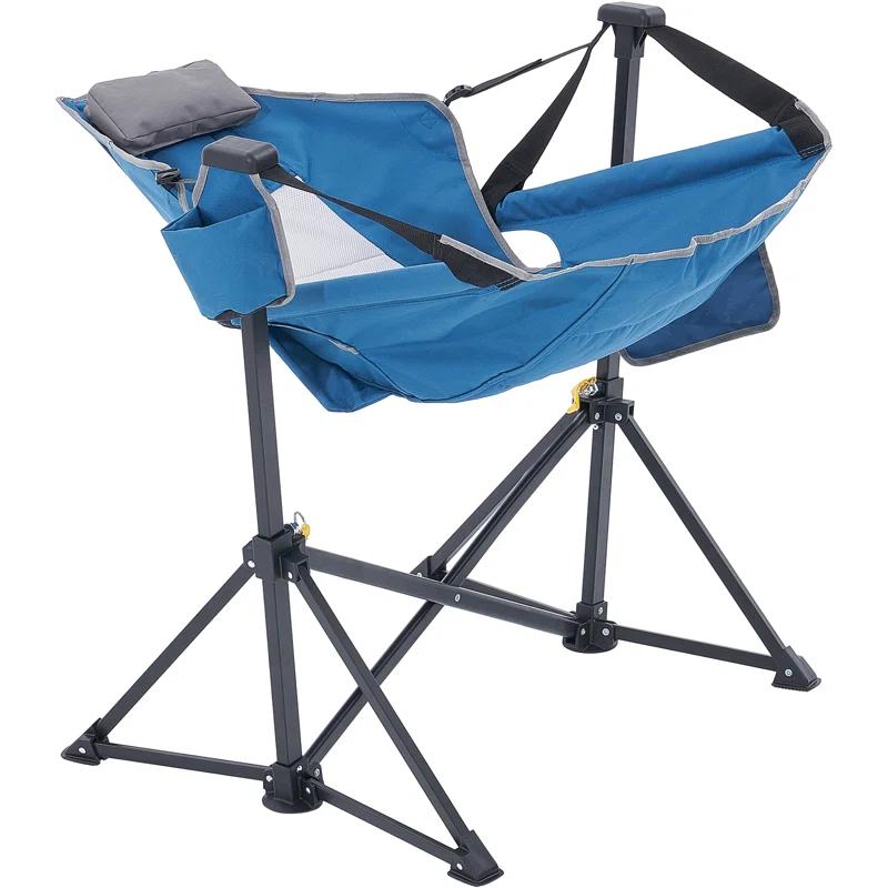 Rosecliff Heights Camping Chair Hammock Chair 300 lbs Load Capacity Hammock Folding Chair | Wayfair