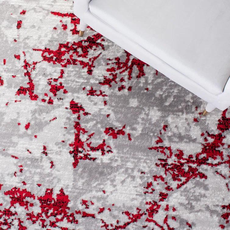 Red Barrel Studio® Skyler Performance Abstract Rug