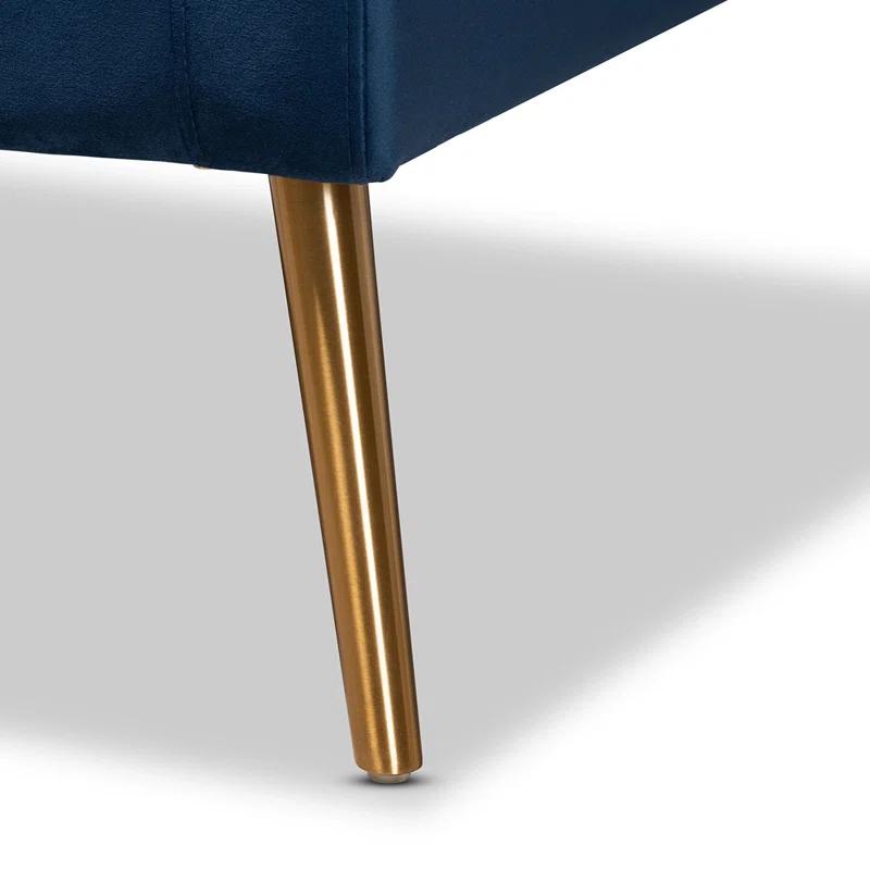 Everly Quinn Arbaaz Velvet Armchair