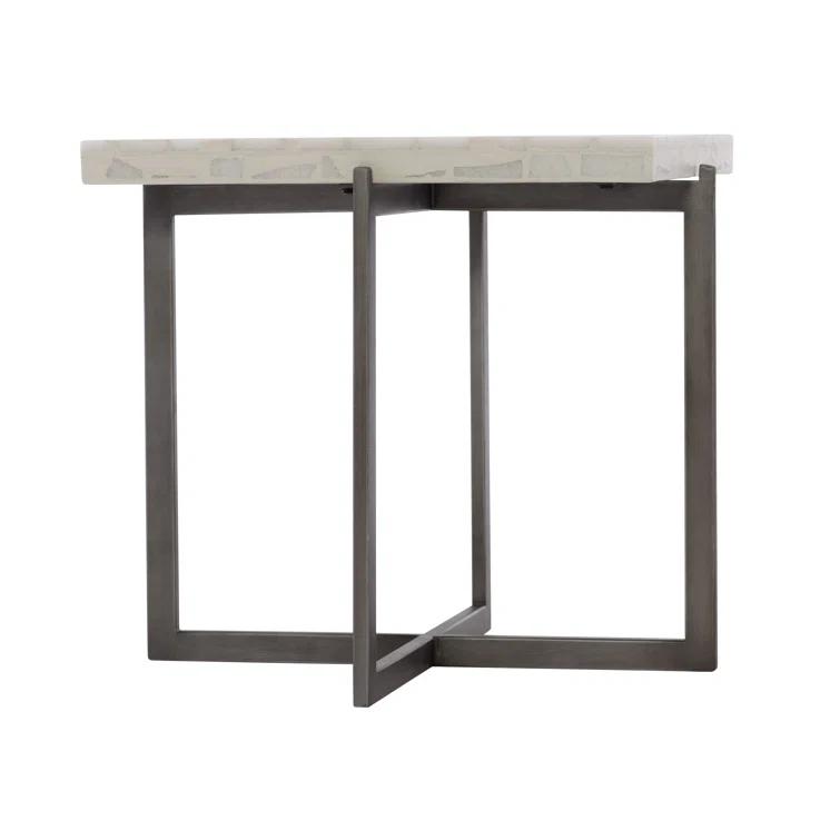 Bernhardt Stillwater Square Concrete Outdoor Coffee Table