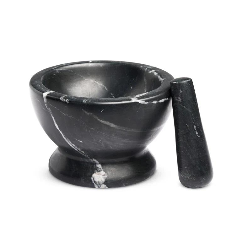Salla Mortar and Pestle - Black