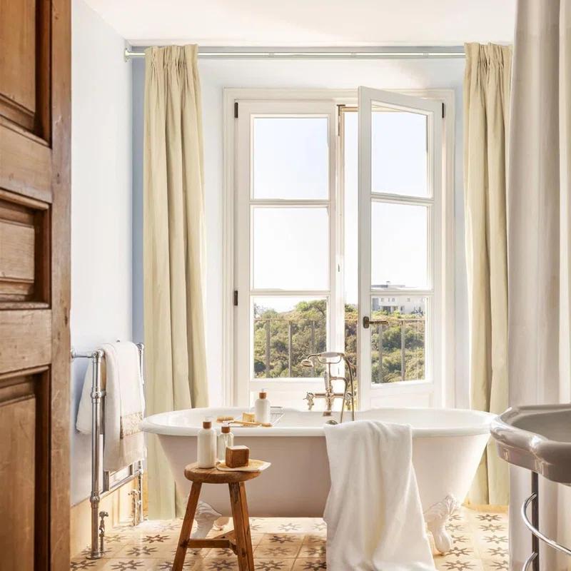 Glorbu 80'' Shower Curtain Rod