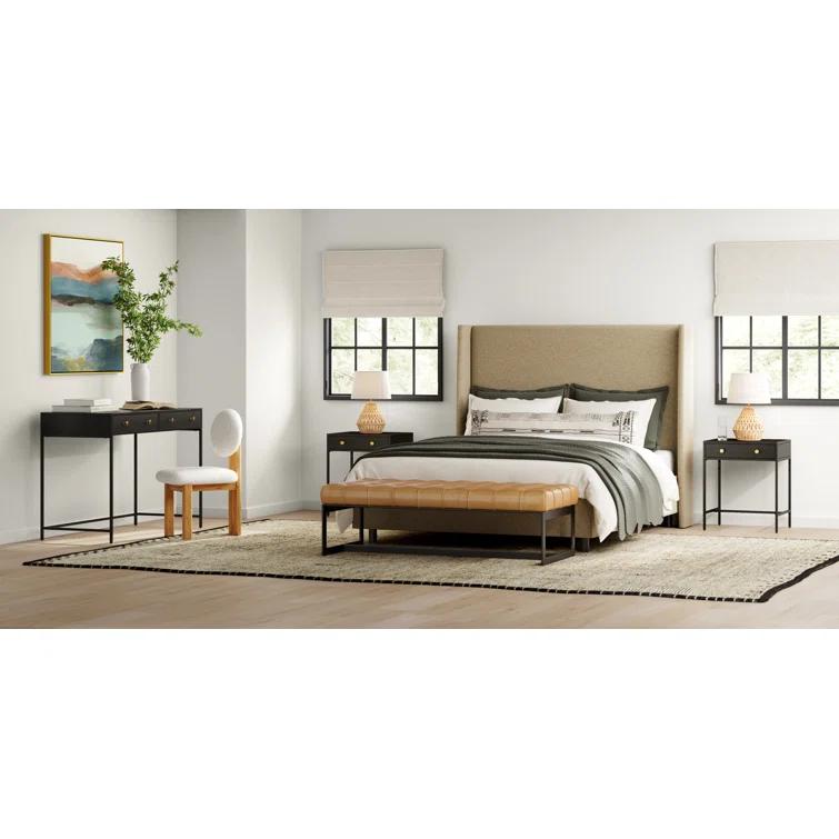 Ram Leather Bench (54")